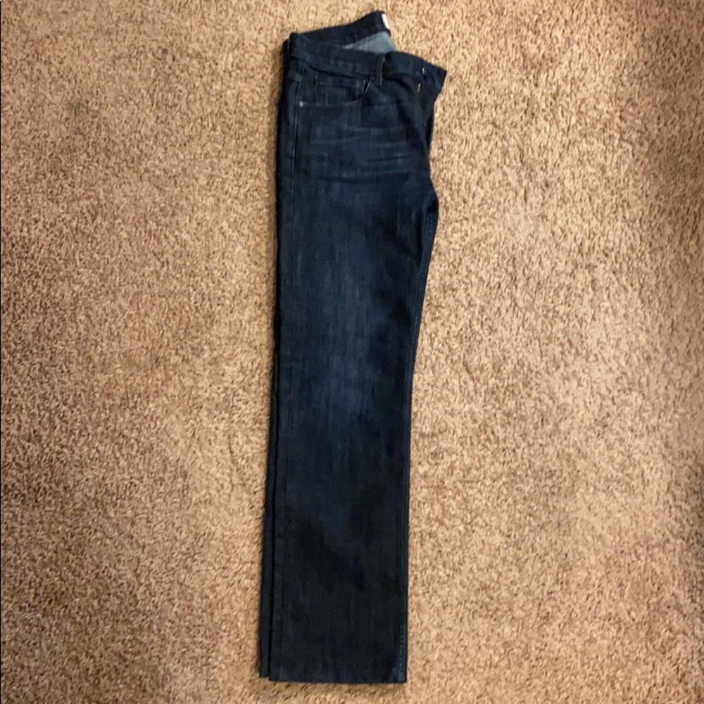 Normandie Paige Dark Blue Jeans